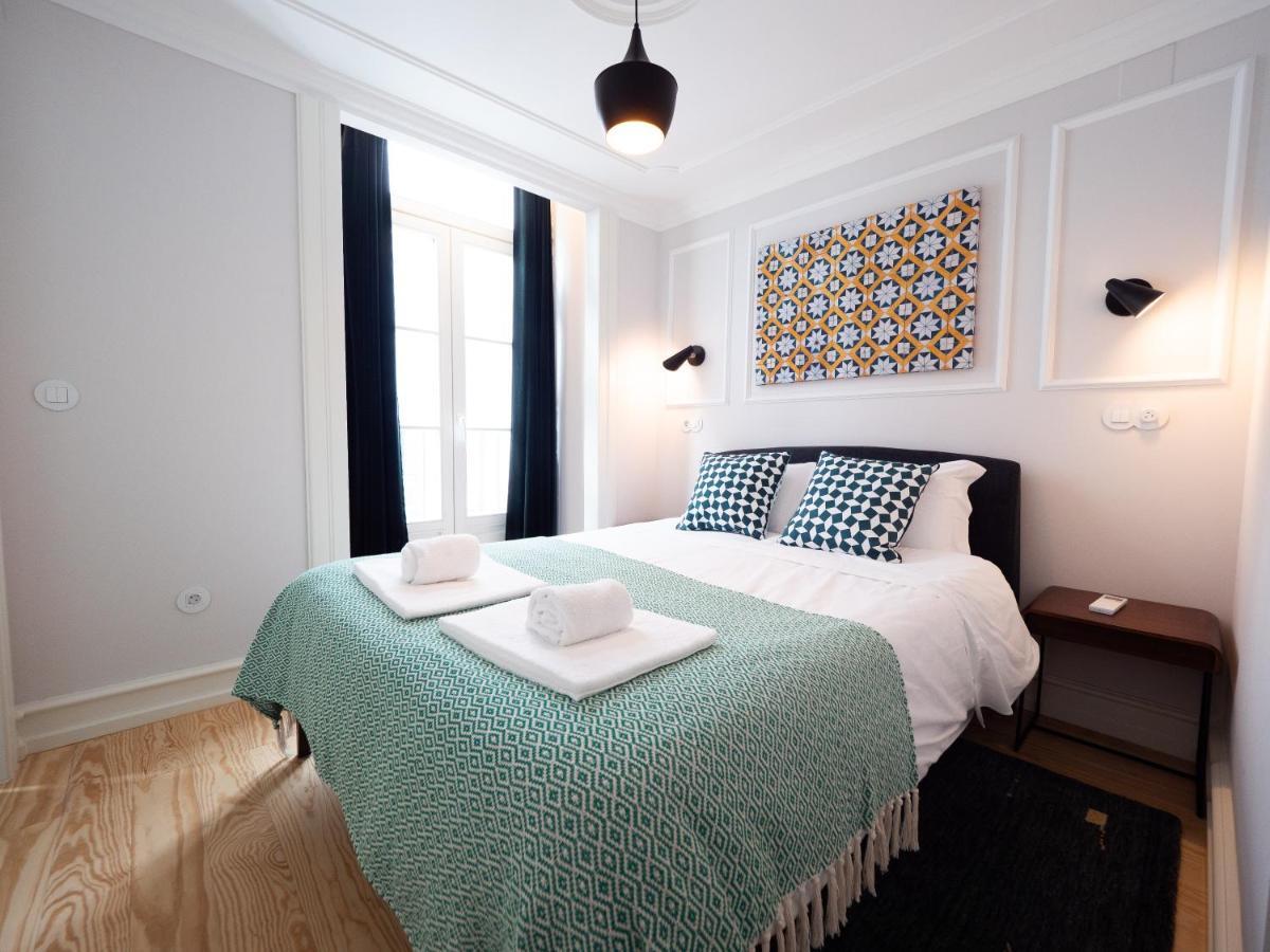 Augusta 229-5E-City Center Apt- Balcony & Elevator ลิสบอน ภายนอก รูปภาพ